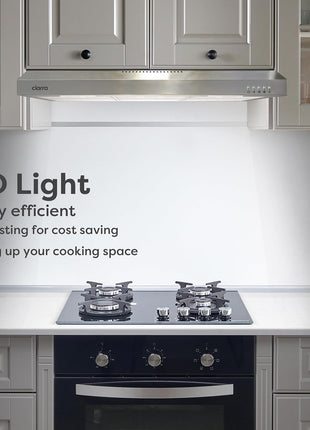 CIARRA Ductless Range Hood 30 inch Under Cabinet Hood Vent for Kitchen Ducted and Ductless Convertible CAS75918A