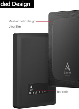 1TB External Hard Drive Ultra Slim Portable HDD-USB 3.0 USB-C for PC, Mac, Laptop, PS4, Xbox one,Xbox 360