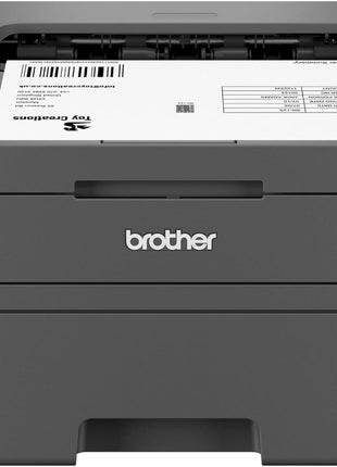 Brother HL-L2405W Wireless Compact Monochrome Laser Printer with Mobile Printing, Black & White Output | Includes Refresh Subscription Trial(1), Works with Alexa