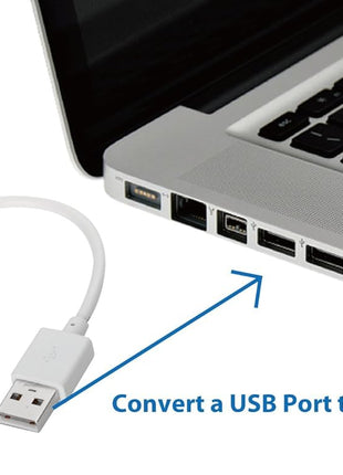 Edimax USB 2.0 Fast Ethernet LAN Adapter, USB to RJ45 100Mbps Network LAN Converter, Plug and Play, Windows, MacBook Pro/Air and More, EU-4208, White