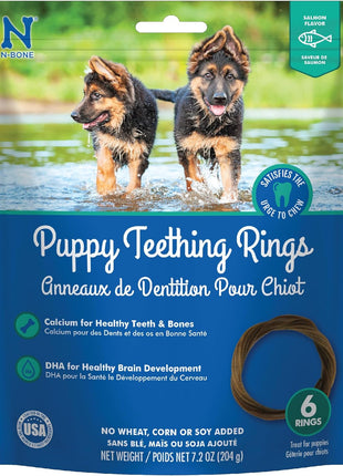 N-Bone Puppy Teething Ring Chicken Flavor (1 Pack Of 6 Rings) (113048)