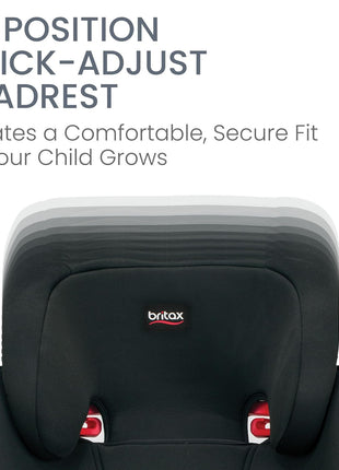 Britax Skyline 2-Stage Belt-Positioning Booster Car Seat, Dusk - Highback and Backless Seat