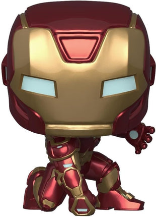 Funko POP! Marvel: Avengers Game - Iron Man (Stark Tech Suit) | Official Video Games Merch - Collectable Vinyl Figurine for Shelf Display - Birthday Gift Idea for Fans and Collectors