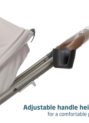Maxi-Cosi Zelia 2 Luxe 5-in-1 Modular Travel System, New Hope Tan