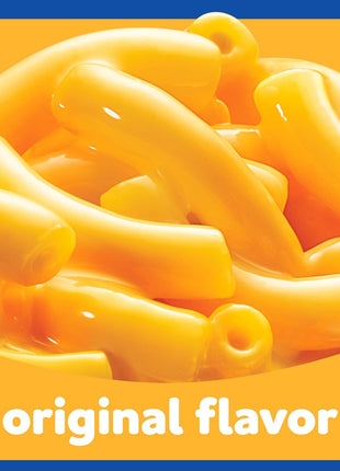 Kraft Mac and Cheese, 8 Cups, for Easy Dinner or Dinner Sides, Original Flavor, No Artificial Flavors, Preservatives or Dyes, 2.05 oz