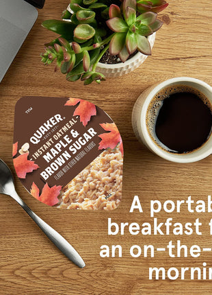 Quaker Instant Oatmeal Express Cups, 4 Flavor Variety Pack, 1.76 Ounce (Pack of 12)
