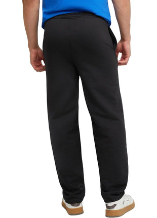 Hanes Men's EcoSmart Sweatpants, Athletic Lounge Pants with Pockets, Open Hem Bottom, Fleece Pants