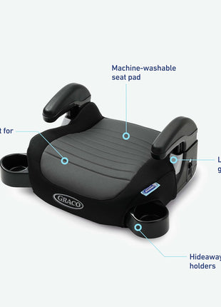 Graco TurboBooster 2.0 Backless Booster Car Seat, Denton