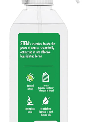 STEM Kills Ants, Roaches And Flies: Plant-Based Active Ingredient Bug Spray, Botanical Insecticide For Indoor And Outdoor Use; 12 fl oz (Pack Of 1)