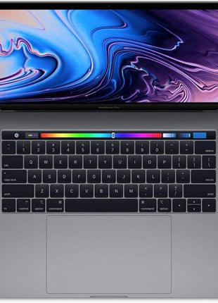 Apple 15.4in MacBook Pro Laptop (Retina, Touch Bar, 2.2GHz 6-Core Intel Core i7, 16GB RAM, 256GB SSD Storage) Space Gray (MR932LL/A) (2018 Model) (Renewed)