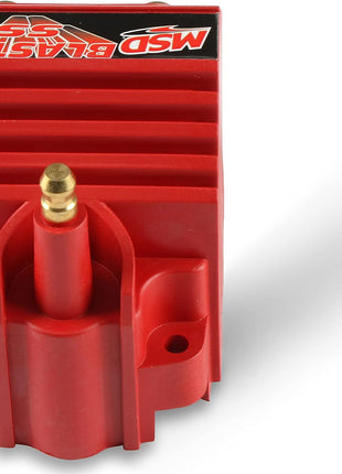 MSD 8207 Ignition Coil Blaster SS Series, 6-Series Ignitions, Red, Individual
