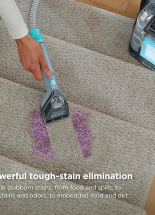 Shark StainStriker Portable Carpet/Upholstery Cleaner, 4 Tools, PX202 | For Carpet, Upholstery & Area Rugs, Stain & Odor Remover, Full Size Solutions, 3.5" Stain, 7" Stain, Crevice & Pet Mess Tools