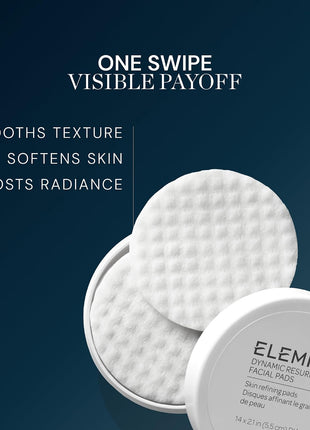 ELEMIS Dynamic Resurfacing Facial Pads, Gentle Textured Treatment