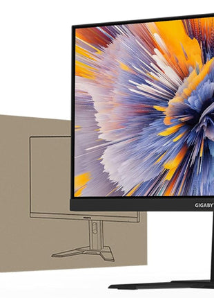 GIGABYTE M27U - 27 inch IPS Gaming Monitor - UHD 3840x2160-160Hz - 1ms MPRT - AMD FreeSync Premium Pro - Type C KVM - HDMI, DP, Type C - Height Adjustable - Black (M27U-SA)