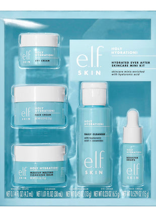 e.l.f. SKIN Holy Hydration! Hydrated Ever After Skincare Mini Kit, Travel