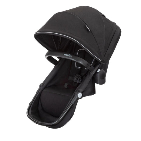 Evenflo Pivot Xpand Second Seat (Sabino Gray) | Attachment for Pivot Xpand Travel System, Converts Travel System to Double Stroller, up to 55 lbs (Sabino Gray)