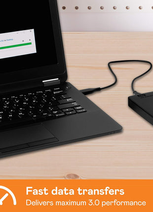 WD 6TB Elements Portable External Hard Drive for Windows, USB 3.2 Gen 1/USB 3.0 for PC & Mac, Plug and Play Ready - WDBHJS0060BBK-WESN
