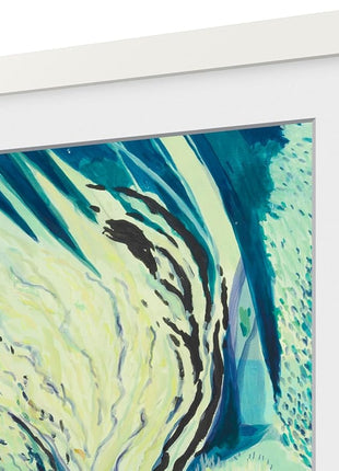 Samsung 50-inch The Frame Customizable Bezel, Modern White (VG-SCFA50WTBZA, 2021 Model)
