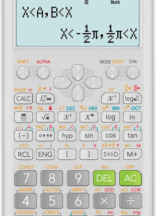Casio fx-115ES Plus 2nd Edition – Advanced Scientific Calculator | 252+ Functions, Natural Textbook DisplaySM | Ideal for Math, Science, Engineering & Statistics
