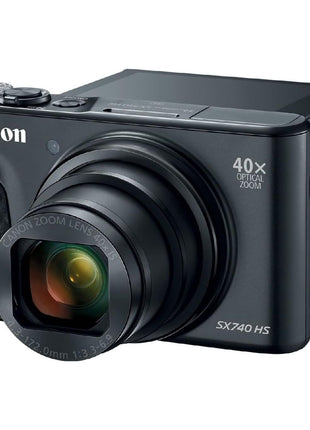 Canon Powershot SX740 HS Digital Camera (Black) | 20.3MP CMOS image sensor DIGIC 8 image processor Continuous