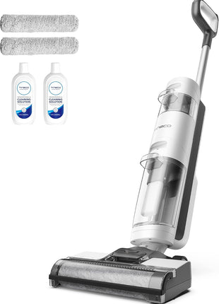 Tineco Floor ONE i5 Stretch Wet Dry Vacuum Cleaner, Vacuum & Mop in One Step, 20kpa Powerful Suction, 180° Lay-Flat Design, Anti-Tangle Design, Dual-Sided Edge Cleaning, Up to 30* Minutes Runtime