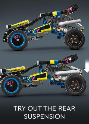 LEGO Technic Off-Road Race Buggy Toy Car - Building Set for Boys & Girls, Ages 8+ - Race Car W/Detailed Features - Gift for Birthdays - 42164