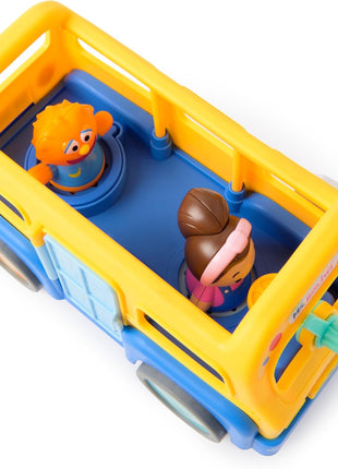 Ms. Rachel My First Learning School Bus Toy with 2 Figures & Sounds | Interactive School Bus With Two Figures, Plays Music And Sounds, Working Wheels, Toddler Toys For Girls And Boys Ages 1-3+