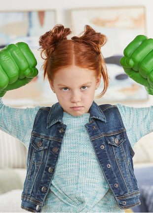 Marvel Hulk Gamma Smash Fists, Soft Foam Role Play Toy, Avengers Super Hero Toys for Kids Ages 5 and Up