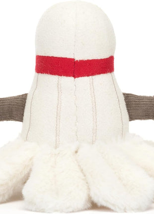 Jellycat Amuseables Badminton Stuffed Toy, 6 inches - Badminton Plush for Sports Fans