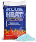 Snow Joe Crystal Blue Snow & Ice Melter, Heat-Generating Crystals, 50 Lb Bag - Fast-Acting Commercial Deicer and Remover for Concrete, Driveway, Sidewalk, and Outdoor Spaces