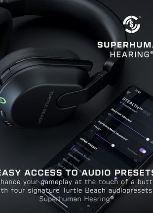 Turtle Beach Stealth 600 Wireless Gaming Headset for Xbox, PS5, PC, Mobile | Xbox Series X|S, Xbox One, PlayStation, PS4, Multiplatform, Bluetooth, 50mm Drivers, 80-Hr Battery, Flip-to-Mute Mic, White
