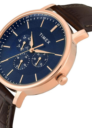 TIMEX Trendline Blue Round Dial Analog Men's Watch - TWTG12804