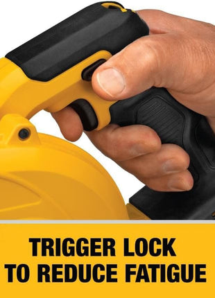 DEWALT 20V MAX Blower, 100 CFM Airflow, Variable Speed Switch, Includes Trigger Lock, Bare Tool Only (DCE100B)