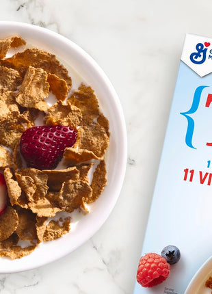 Total Breakfast Cereal, 100% Daily Value of 11 Vitamins and Minerals, Whole Grain Cereal, 16 oz