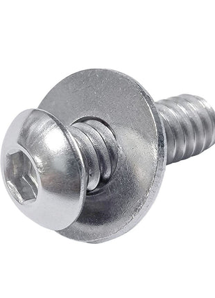 1/4 inch Stainless Flat Washer, 5/8 inch Outside Diameter, 18-8(304) Stainless Steel Washers Flat (100 Pack)