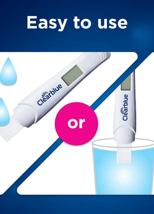 Clearblue Early Digital Pregnancy Test, Early Detection at Home Pregnancy Test, 2 Ct