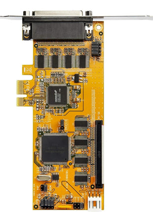 StarTech.com 8-Port PCI Express RS232 Serial Adapter Card, PCIe to Serial DB9 Card, Low Profile, 15kV ESD - Windows Only, TAA