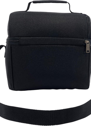 Carhartt Camping Cooler, Worksite Lunchbox, Soft Shell Lunch Bag for Construction Sites, Work and Everyday Use, Black
