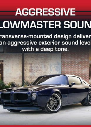 Flowmaster 80 Series Chambered Muffler ??2.50 inch Offset In/Dual Out