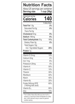 Post Fruity PEBBLES Cereal, 32 OZ Bag