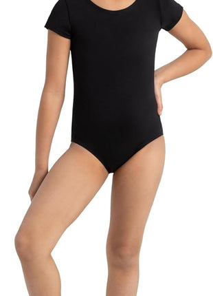 Capezio girls Short Sleeve Leotard - Girls