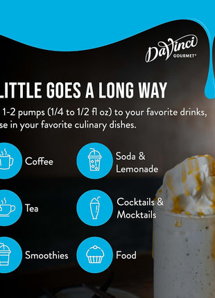 DaVinci Gourmet Sugar-Free Caramel Syrup, 25.4 Fluid Ounces (Pack of 1)
