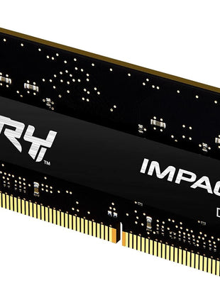 Kingston FURY Impact 32GB 3200MT/s DDR4 CL20 Laptop Memory Single Module | Intel XMP | AMD Ryzen | Plug n Play | Low Power Consumption | KF432S20IB/32