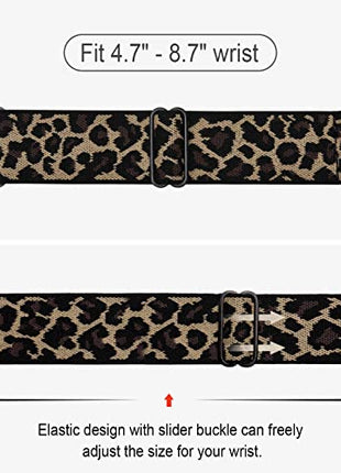Stretchy Nylon Solo Loop Bands Compatible with Apple Watch 38mm 40mm 41mm 42mm 44mm 45mm 49mm, Sport Elastic Wristbands Women Men Straps for iWatch Series 9/8/7/6/5/4/3/2/1/SE/Ultra/Ultra 2, 4 Pack