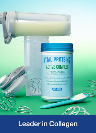 Vital Proteins Active Complex, 20g Collagen Peptides, 10.37oz | 20g Collagen Peptides, Supports Joint Comfort, Movement & Mobility, Daily Supplement, 14 Servings