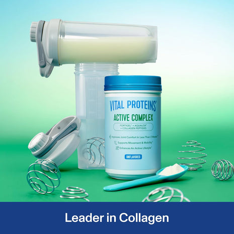 Vital Proteins Active Complex, 20g Collagen Peptides, 10.37oz | 20g Collagen Peptides, Supports Joint Comfort, Movement & Mobility, Daily Supplement, 14 Servings
