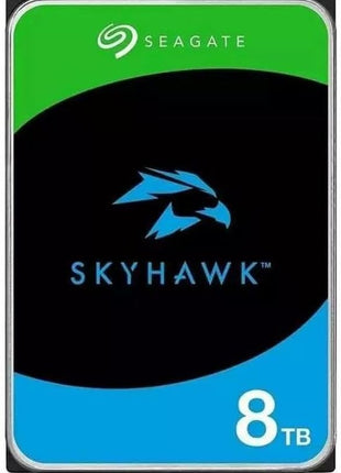 Seagate Skyhawk 3.5" ST8000VX010 8TB Internal Hard Disk with RV Sensor for Network Surveillance Camera Video Recorder