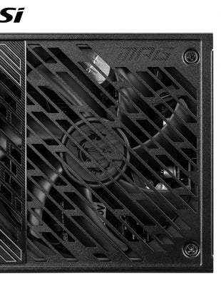 MSI MPG A1000GS PCIE5, Fully Modular Gaming 1000W Power Supply, 80+ Gold, Dual 12V-2x6 Cables, Server-Grade Capacitor, ATX 3.1 & PCIe 5.1 Ready, Low-Noise, Semi Digital, 10 Year Warranty