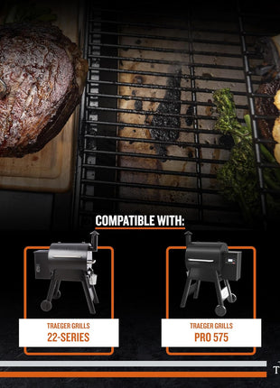 Traeger Grills BAC507 5-Pack Aluminum Drip Tray Liners – Disposable, Heat-Resistant Grill Accessory, Fits Pro 575, Pro 22, Elite 22, 22in x 15.5in