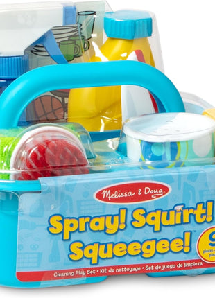Melissa & Doug Spray, Squirt & Squeegee Play Set - Pretend Play Cleaning Set
